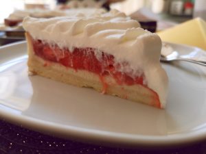 tarte vanille dessert fraises