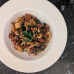 Pastèque en cubes et menthe fraîche